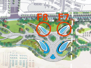 广西北海银滩景区秀映潮雕区F7、F8号服务点商铺项目三年经营权