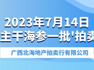 2023年7月14日无主干海参一批拍卖公告