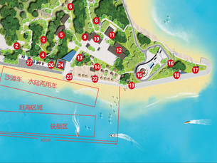广西北海金海湾红树林景区两个运营服务项目经营权拍卖公告